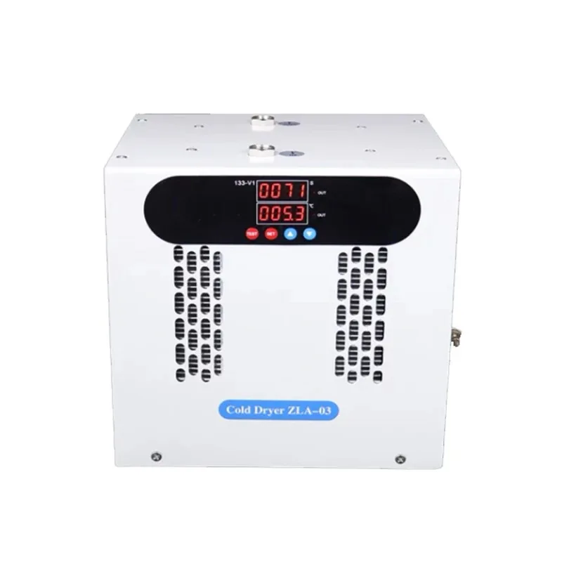 220V Cold Dryer Compressed Air Drying Water Removal Filter Small Three-coordinate Air Compressor Refrigerated Gas Dryer