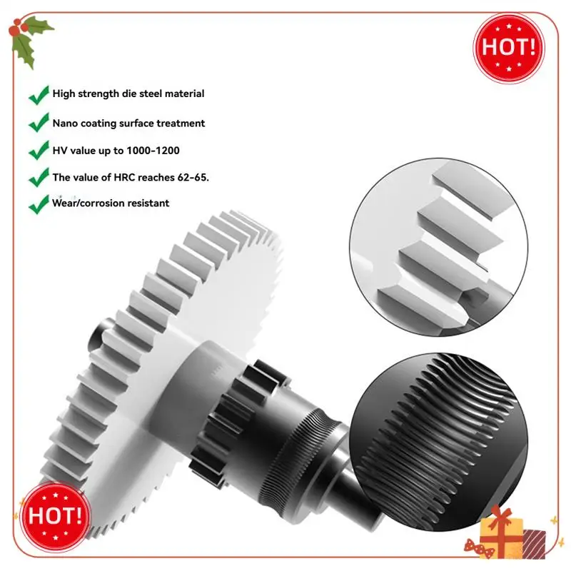 

Прочная обновленная шестерня для Flashforge Adventurer 5M/5M Pro Nanocoated Extruder Gear для FLASHFORGE AD 5M Pro Extruder Gear