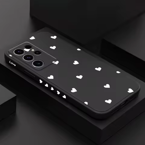 Scatter Love Phone Case For Samsung Galaxy S25 FE S24 S23 S22 S21 S20 S10 S10E Ultra Plus FE Note 20 Ultra Plus Cover