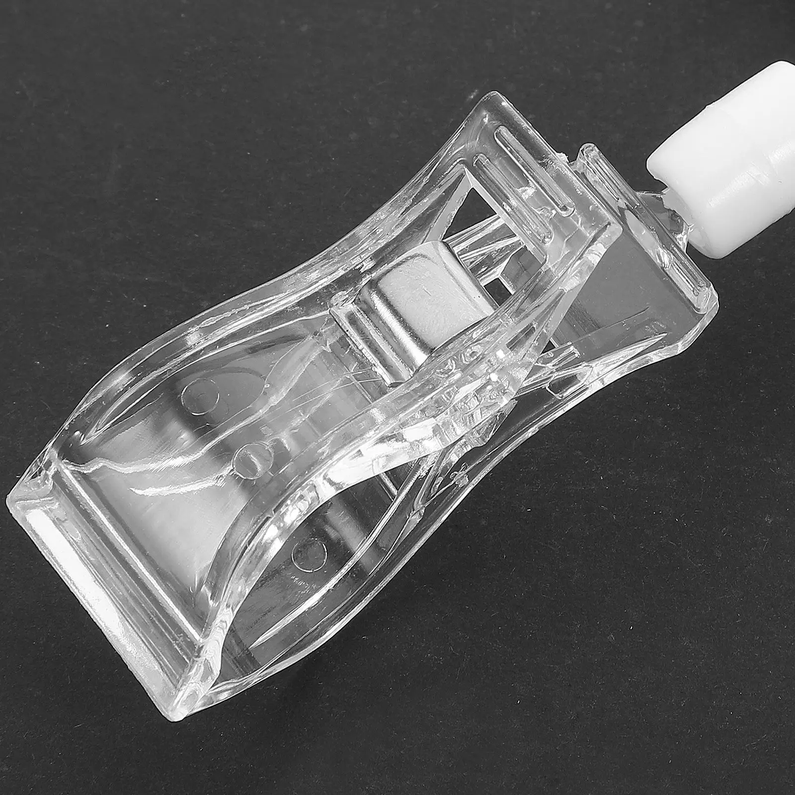 10 PCS Transparent Clip Party Table Number Holder Price Tag Note Label Clips Market Display