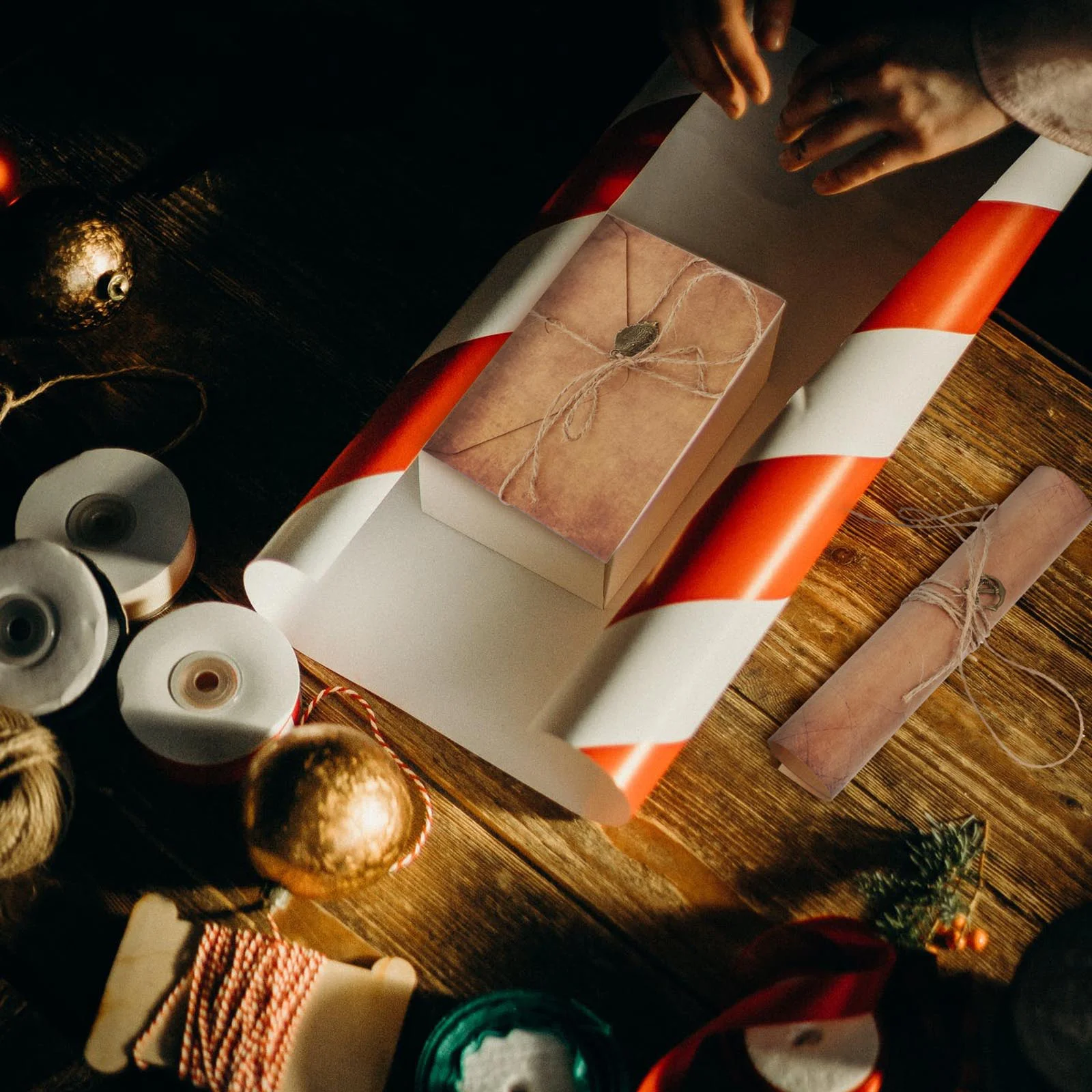 3 Sets Kraft Paper Letter Envelope with Envelopes Boy Looking Rope Stationery Elderly