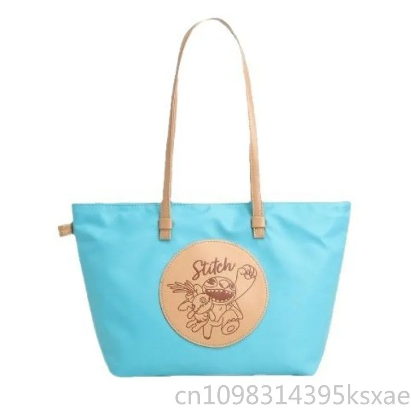 

Disney Women Shoulder Bag Mickey Minnie Winnie Stitch Judy Print Casual Fashion Style Daily Use Shopping Travel Tote