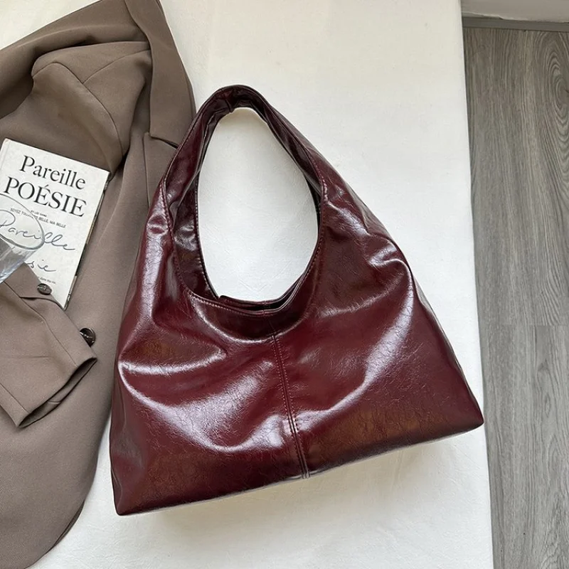 

Элегантная сумка через плечо, кожаная женская сумка, элитный люксовый бренд, известный дизайнер, современная винтажная повседневная сумка для поездок на работу ​