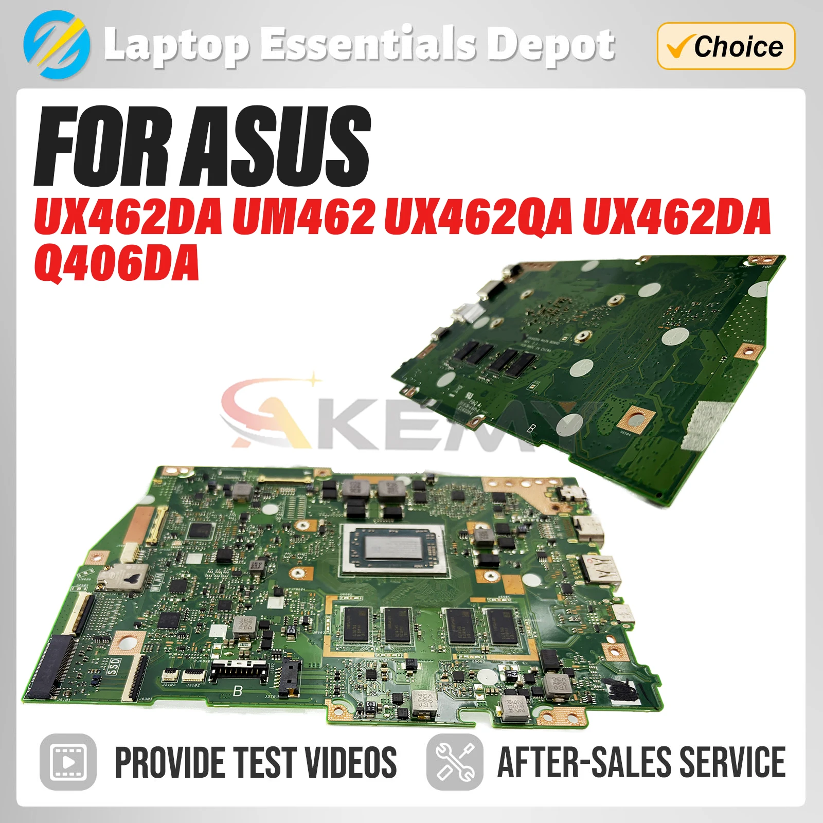 UX305LA Laptop Motherboard With I3-5005U I5-5200U I7-5500U 4G/8G-RAM For ASUS ZenBook UX305LA_MB UX305L UX305 Mainboard Tests OK