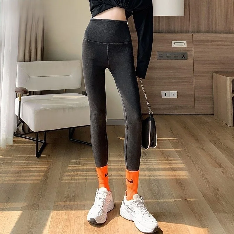 Yoga-Hose für Mädchen, weites Bein, Damen, Braun, Lila, Silber, verlängert, Stretch, drapiert, glatt, Steampunk, Gesäßverdickung, JK Skin Premium