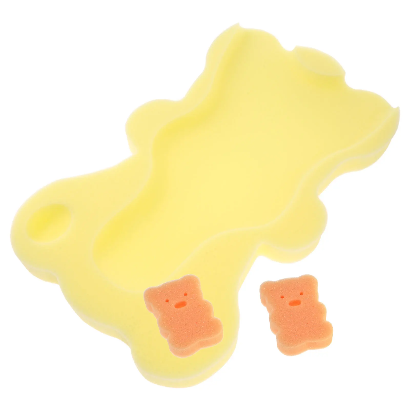 إسفنجة حمام الطفل تدعم وسادة ناعمة قابلة للتنفس لحديثي الولادة والأطفال الصغار، حصيرة وقت الاستحمام الآمن لاستخدام الحوض أو الحوض