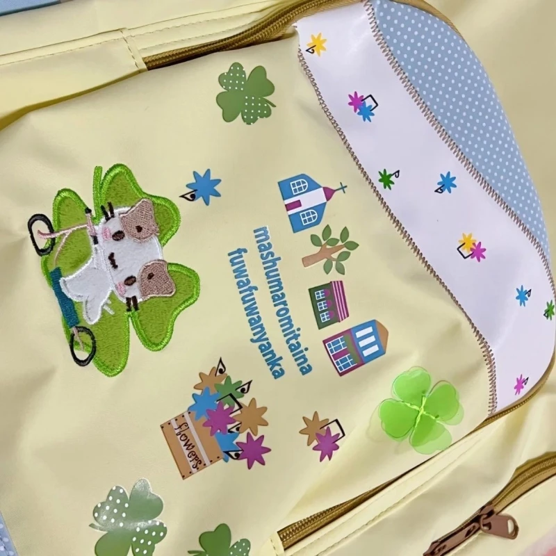 Hot Sale Kawaii Masyumaro Fluffy Fuwa Nyanko Cat Backpack Bag Anime Cute Schoolbag Pencil Bag Case Children Kids Christmas Gifts