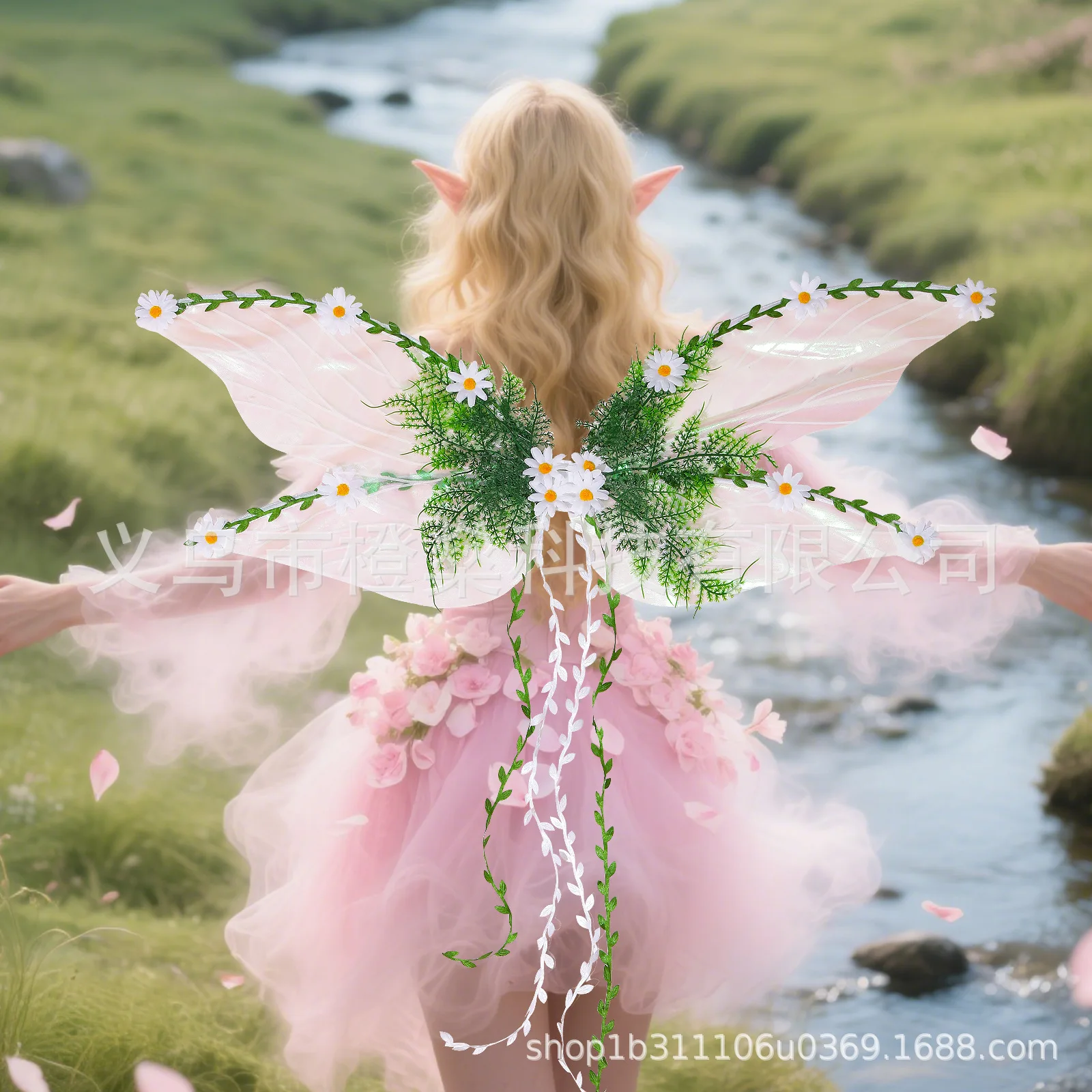 大人のハロウィンクリスマス緑蝉の翼エルフコスチュームパフォーマンス小道具新着おとぎ話コスプレ衣装パーティーアクセサリー