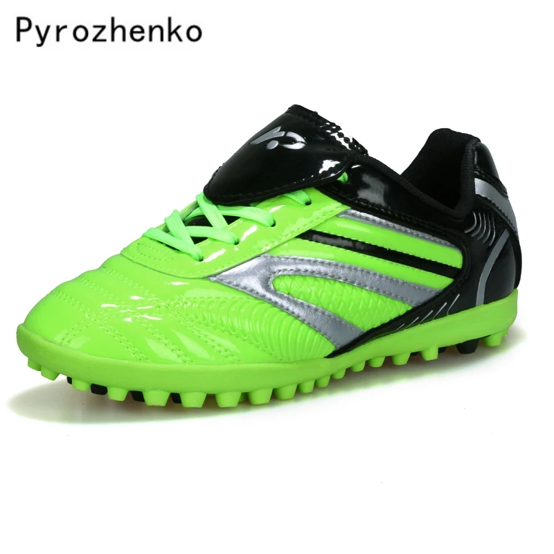 Korki dziecięce profesjonalne buty terenowe ultralekkie korki Sport treningowy trampki Unisex buty piłkarskie dziecięce buty Futsal