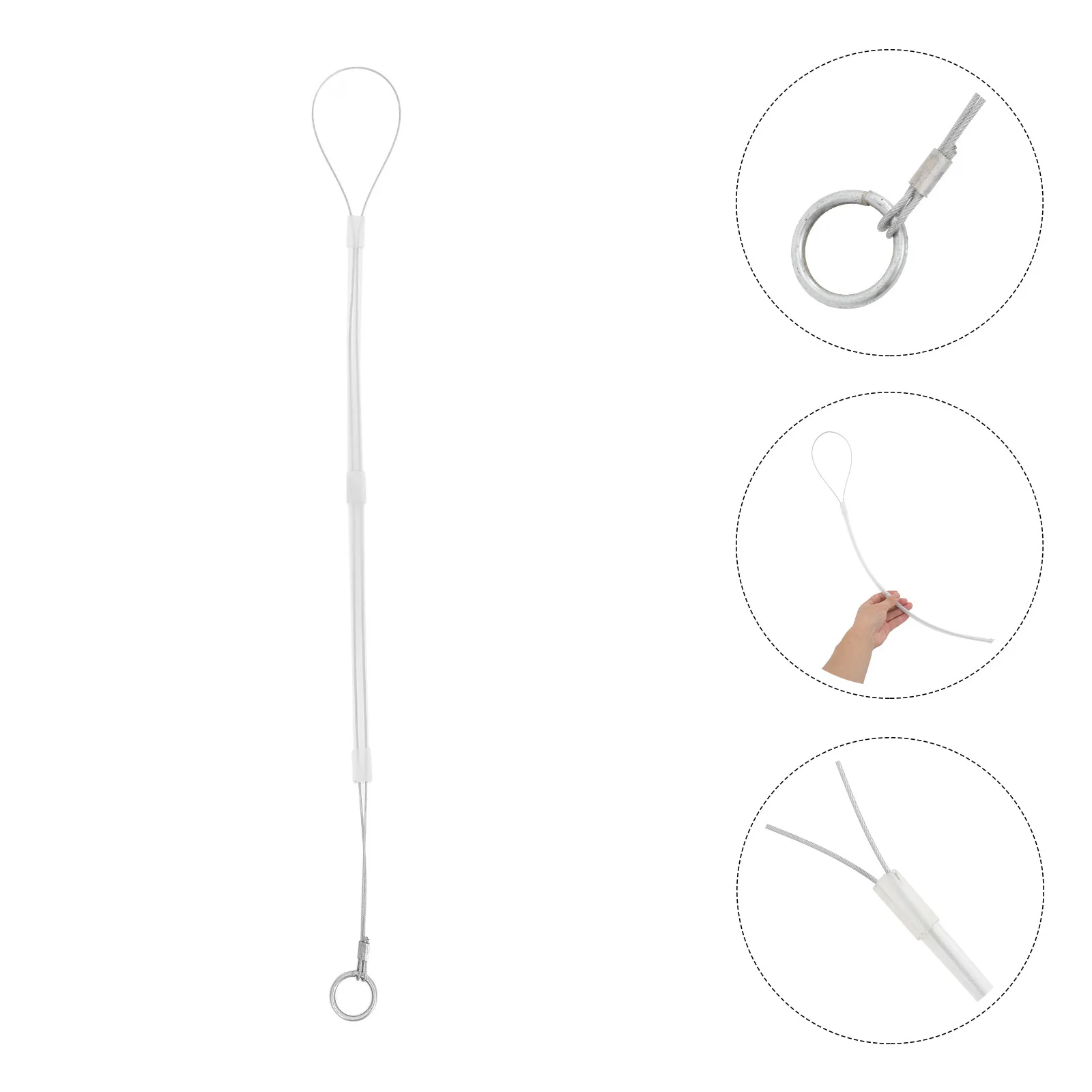 

1pc Sow Obstetric Tool Heavy Duty Pig Birthing Aid With Adjustable Steel Wire Ergonomic Handle For Safe Farrowing Farm Use Sow