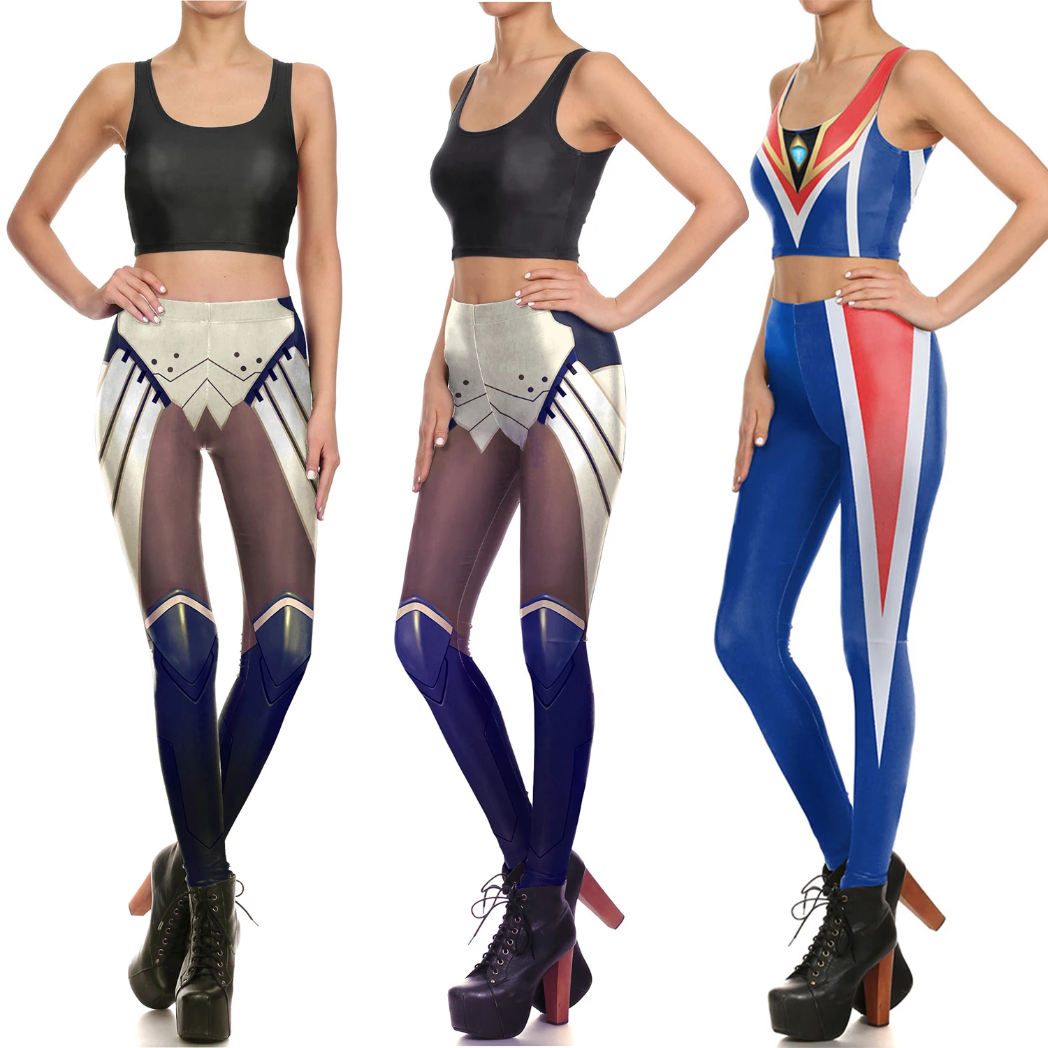 Ladies Bottom Sexy Yoga Pants Hign Waist Sexy Yoga Elastic Slim Fitness Gym Sport Workout Women Leggings