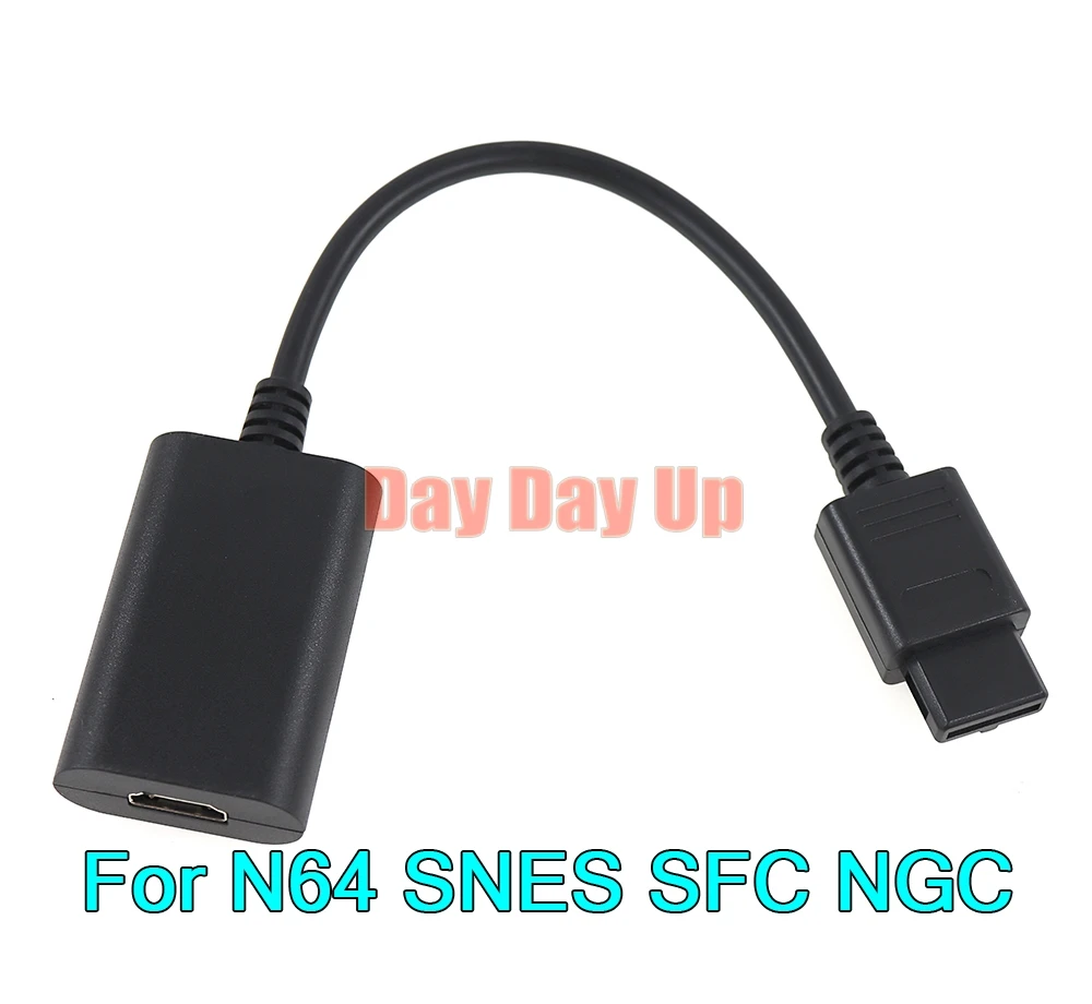 1 قطعة HDTV HDMI-متوافق محول لنينتندو 64 N64 SNES SFC ل Gamecube NGC يقبل AV و SV S-video المدخلات 1080P الإخراج