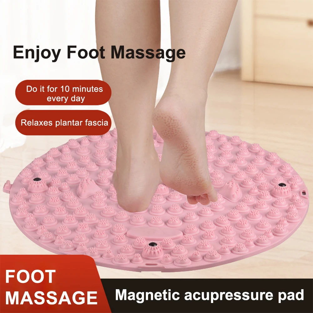 Particle Portable Acupoint Mat Foot Massage Acupressure Cushion Muscle Relaxation Acupuncture Padding Yoga Massage Board Mat