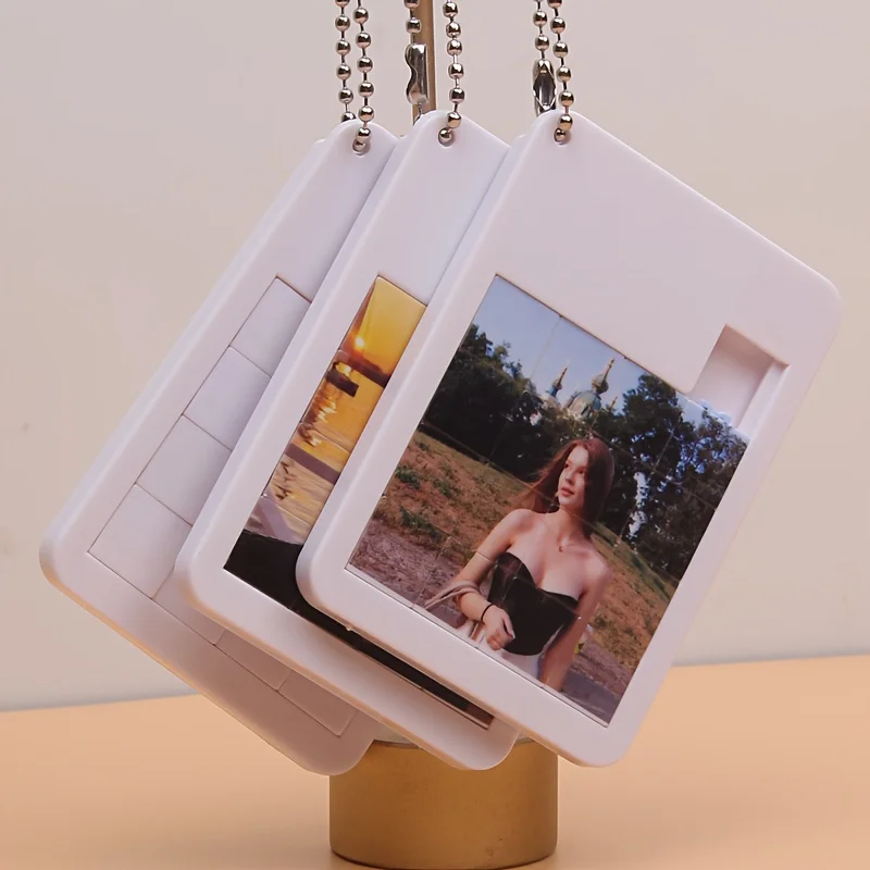 Personalized Customized Home Accessories Photo Pendant Picture Puzzle Animation Acrylic With Chain Pendant Gift