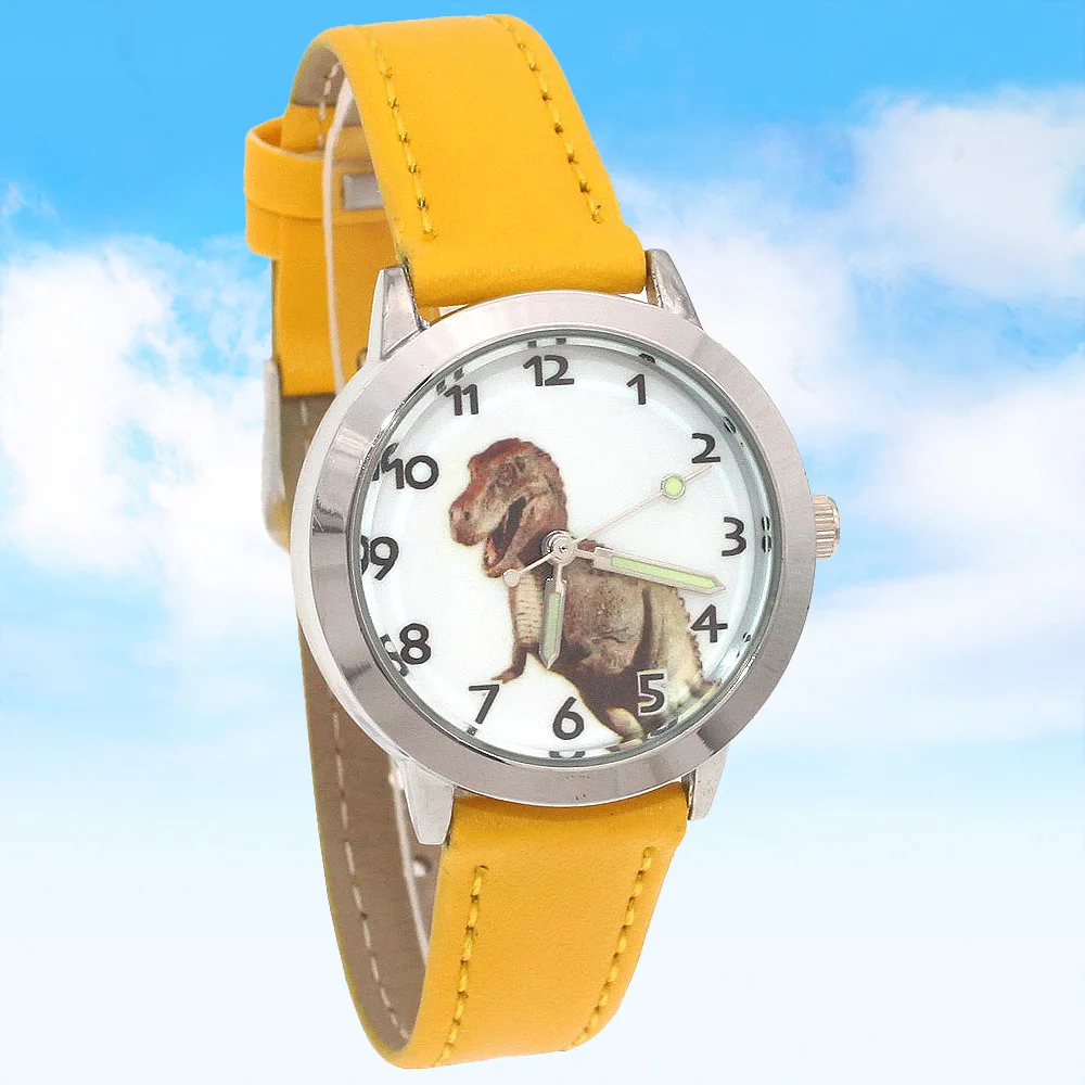 Kid Boy Girls Cartoon Quartz Watch High-Quality Kids Casual Leather Dress Watch for Girls Boys - Elegant Watch Gift for Children