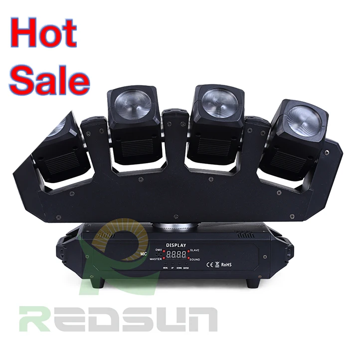 Hot Selling 4 heads moving head light with hot beam show effect for dancing floor show decoration LED Stage Lights for Disco Dj