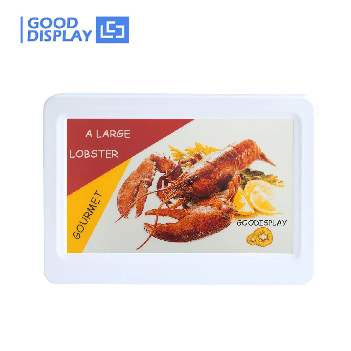 Label Harga Digital Elektronik USB /WiFi Tampilan E-ink 4 Warna 7.5 Inci untuk Label Rak ESL Merah & Kuning Ritel