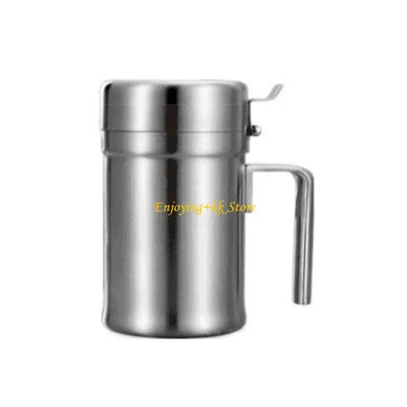 

Q1JB Leak Proof Oil Salad Dressing Storage Bottle Dispenser Drip-Free Pouring Kitchen Oil Vinegar Container Bottles for Cook
