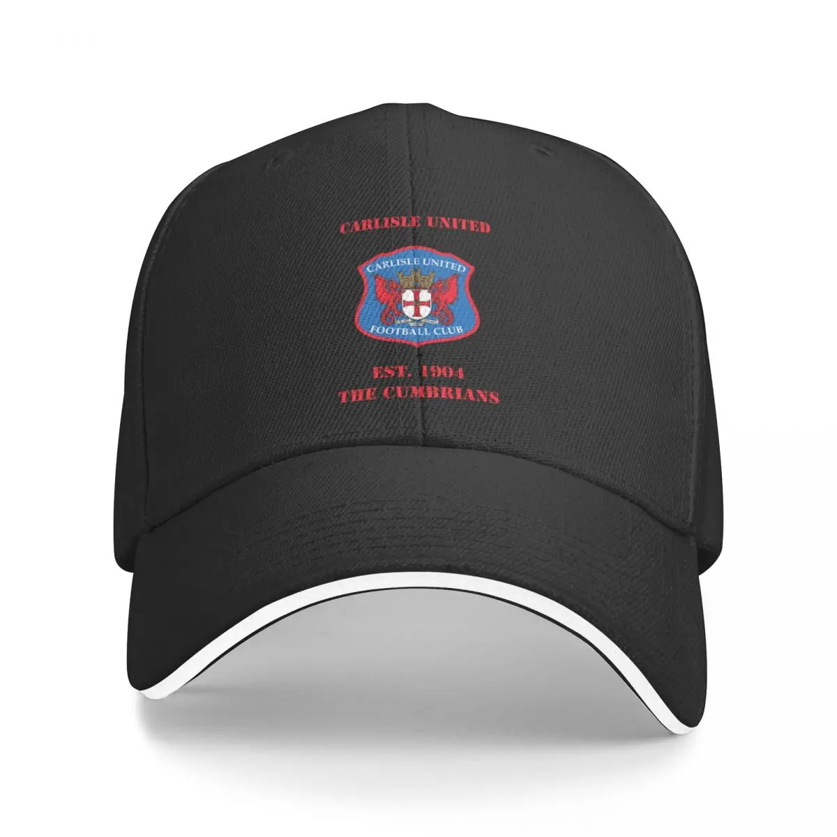 CARLISLE UNITED Baseball Cap Vintage custom Hat Elegant Women's Hats Men's