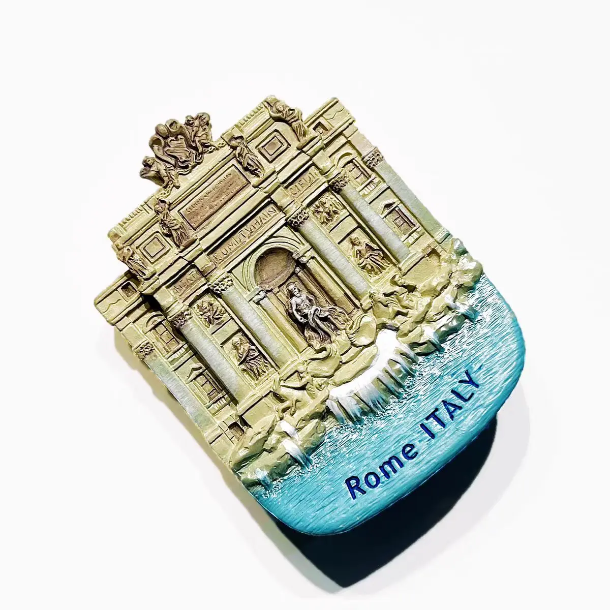 Italian capital Rome landmark Wishing Pool tourism commemorative 3D home decoration magnetic refrigerator sticker gift