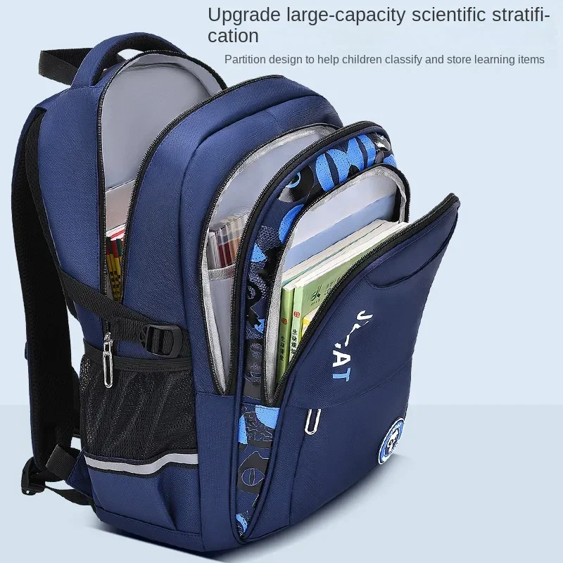 

New School Backpacks for Boys Girls Children Primary School Students Schoolbags Orthopedic Waterproof Kids Bookbag Mochilas