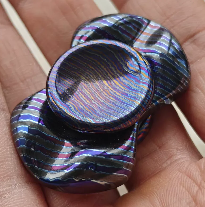 

Used EDC Zircuti Sand Dune Mini spinner Fingertip gyroscope Decompression toys