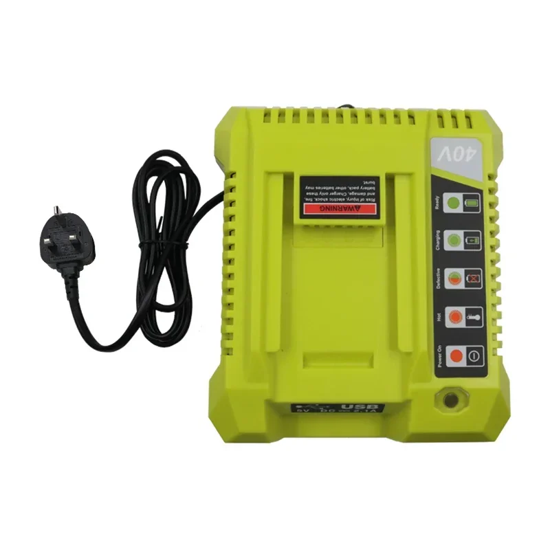 Lithium Battery Charger OP401 OP403 For Ryobi 36V 40V OP4015 OP4026 OP4026A OP4030 OP4050A OP4040 OP400A OP403A OP4050 RY40400