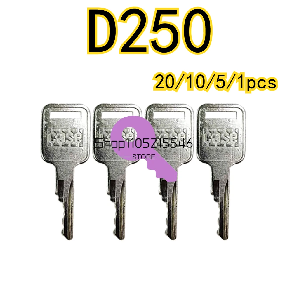 20/10/5/1 pçs novas chaves d250 caber bobcat broce vala bruxa genie grove ingersoll rand jlg equipamentos de construção pesada