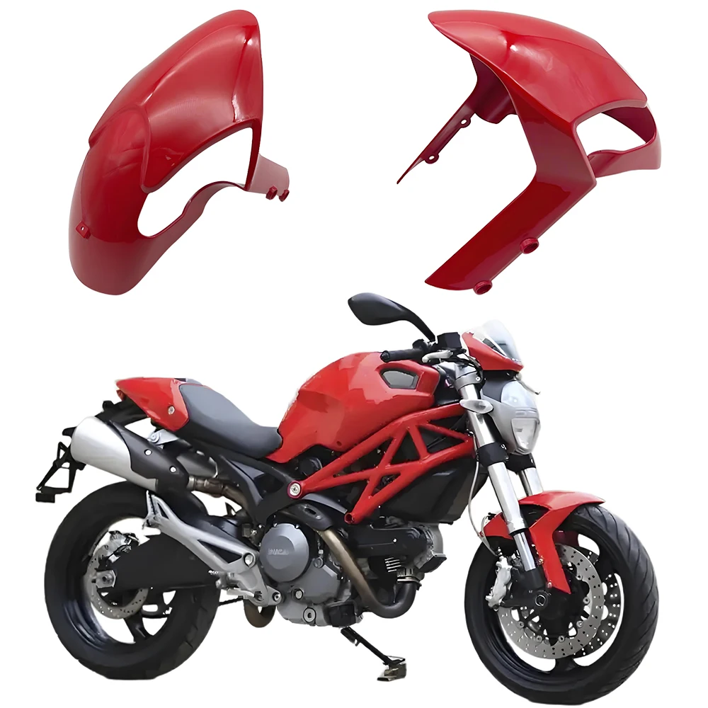 Motorcycle ABS injection molded parts Front Mudguard for Ducati Monster 696 795 796 1200 S4R 1100 1100S EVO Fender