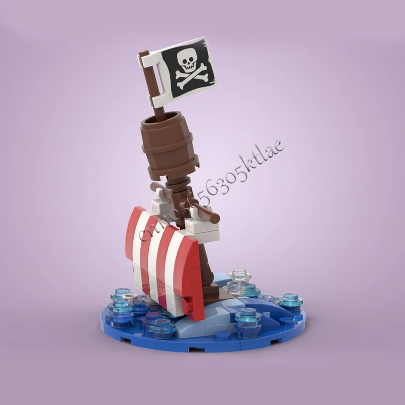 526 قطعة MOC شخصيات كرتونية كلاسيكية القراصنة الخالدة الهدايا نموذج مخصص لغز العمارة لتقوم بها بنفسك مجموعة التعليم اللعب الهدايا #5