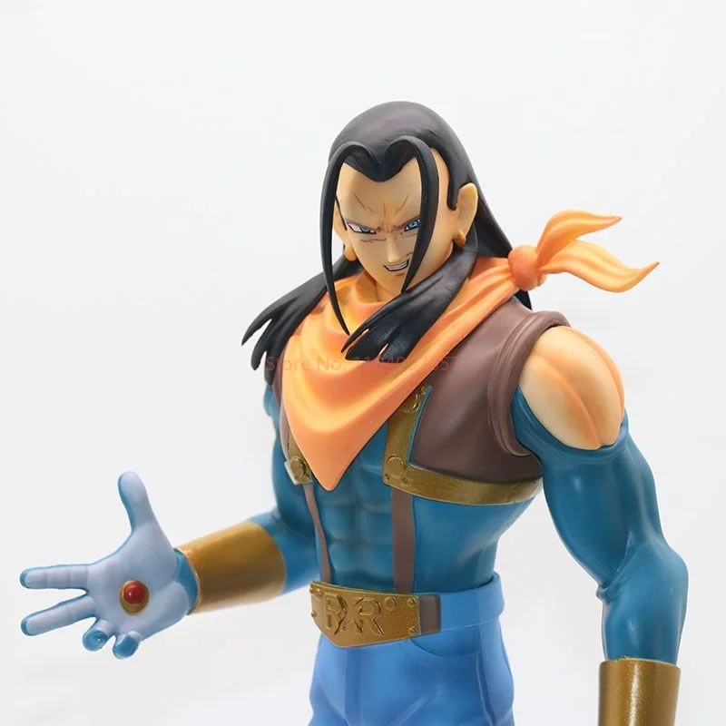 ドラゴンボールZgtアクションフィギュア,PVCコレクタブルモデル,装飾ギフト,Android 17,18,28cm