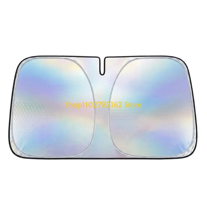 547B Universal Car Front Window Heat Barrier 140x80cm For Temperature Control And Light Reduction