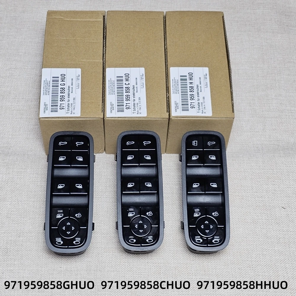 

For Porsche Panamera Cayenne Master Window Control Switch Button 971959858C 971959858E 971959858H Car Accessories