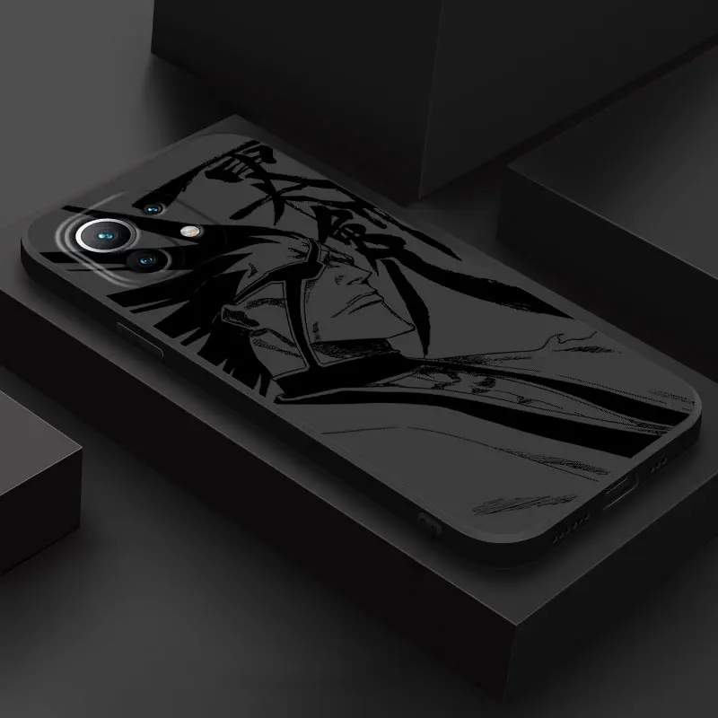 Grimmjows Ichigos Anime Bleachs Phone Case For Xiaomi Poco X7 M7 Pro X3 X5 X6 M5 F6 Mi F7 15 Ultra 14T 13T 12T 11T 10T Pro Cover