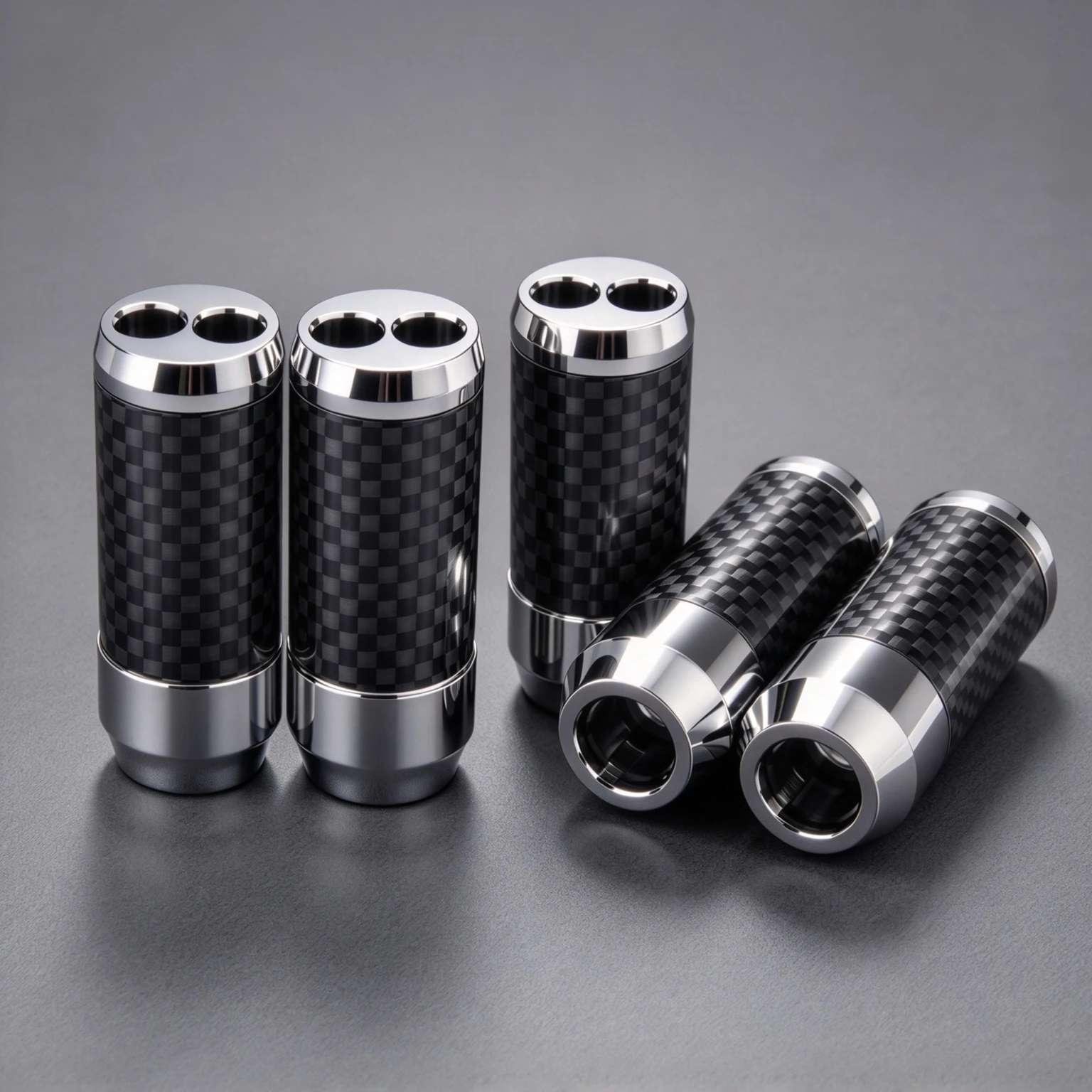Kabelverteiler aus schwarzer Kohlefaser, Y-Splitter 11mm auf 2x7mm Löcher mit Audio-Lautsprecherkabel, DIY-Kabelverbinder AL1107 – Detail 5