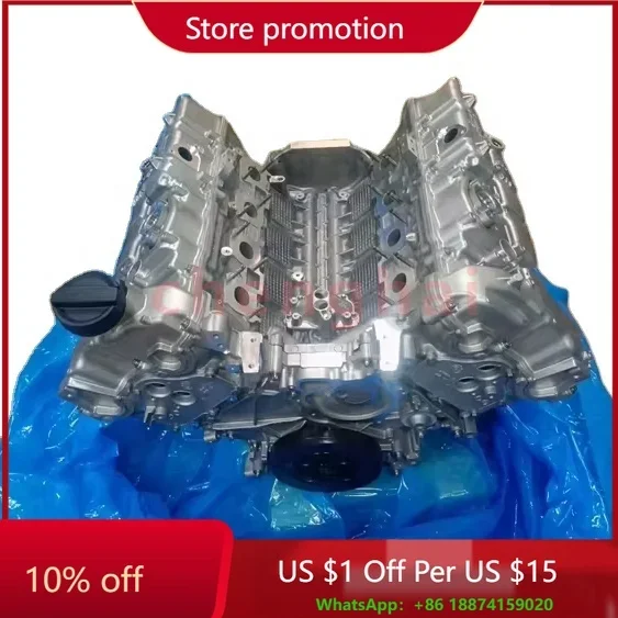 Gasoline N63b44 Engine Assembly 8 cylinder For Bmw X5m X6m M5 M6 4.4l S63b44 V8 Auto Bare Engine