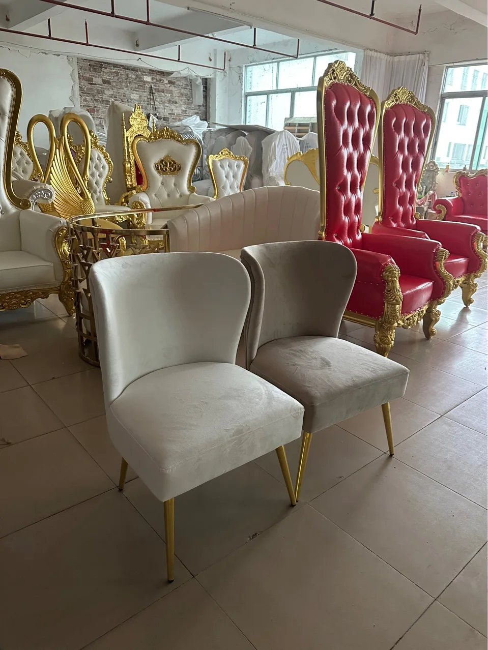 Wedding Hotel Clubhouse Banquet Chair Wedding Dining Chair Light Luxury Leisure Chair