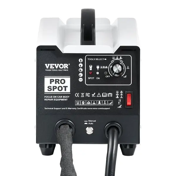 

VEVOR Stud Welder Dent Repair Kit Auto/Manual Spot Welder Dent Puller 7 Modes