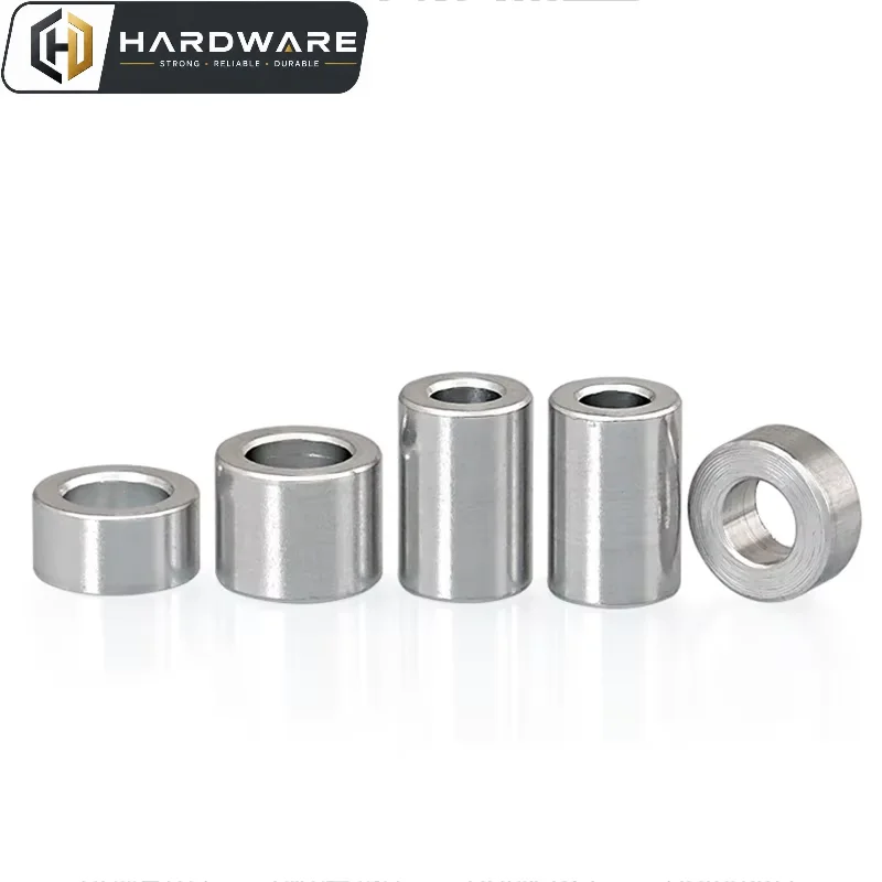 5/ 10/ 20pcs M3 M4 M5 M6 M8 Aluminum Alloy Flat Washer Gasket CNC sleeve Non-threaded Stand-off Spacer For RC Model Part