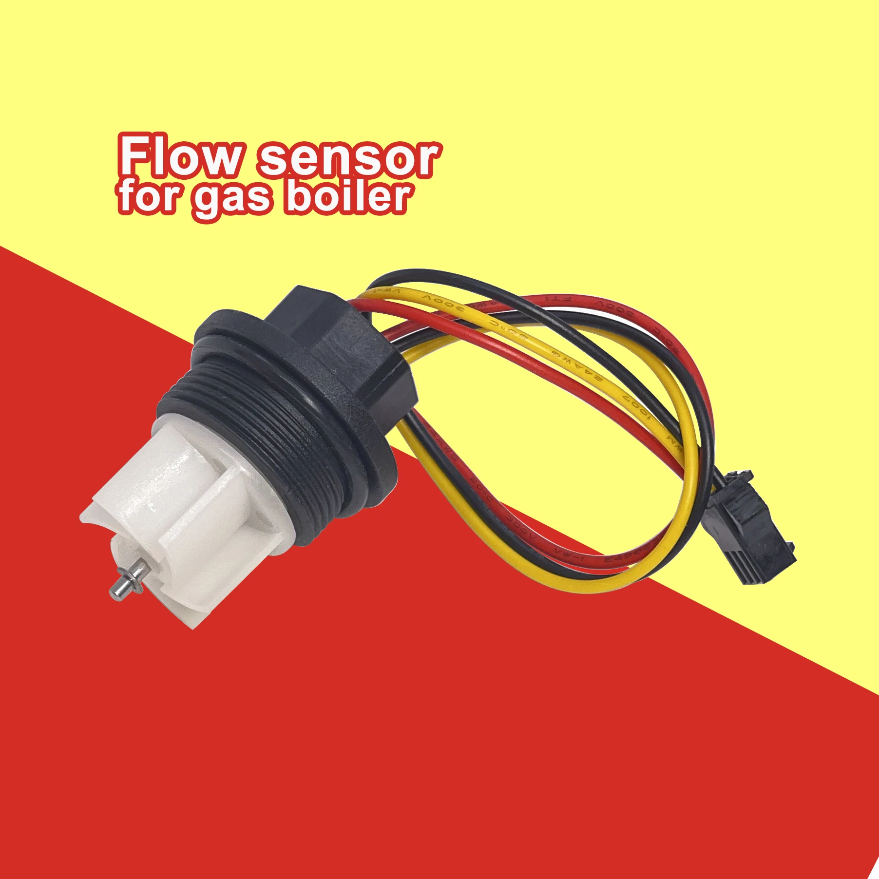 Universal Gas Boiler Water Flow Sensor HSP12-SRR Gas Boiler Spare Parts Hall Flow Sensor Switch