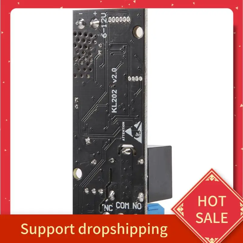 

B44C 2X K202 Fingerprint Control Board, Low Power Consumption 12V Power Supply, Relay Output, Adjustable Closing Time