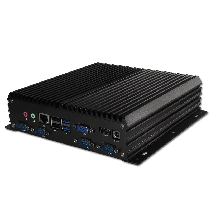 Waterproof Dustproof Industrial Box Rugged J1900 I3 I5 I7 X86 Industrial Computer Din Rail Embedded Desktop Mini PC