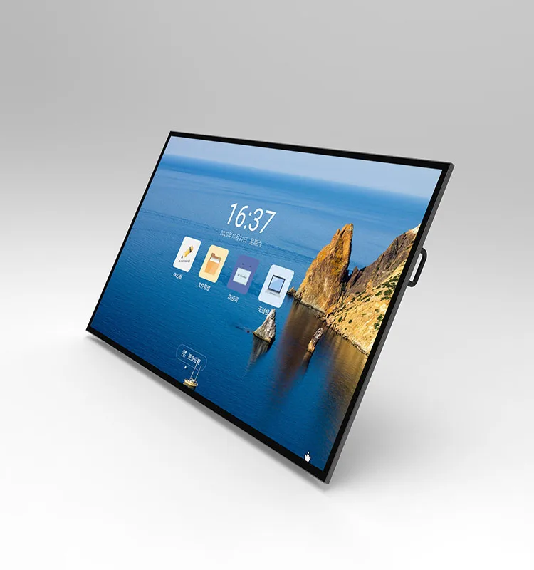 

75-Inch Wall Mounted Android LCD Advertising Display Digital Signage Player Retail Store Education Exhibitions Video Media