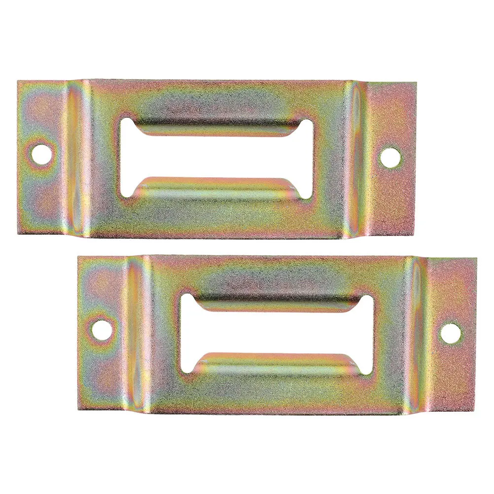 

2pcs Single Rail E Track Tie Downs Heavy Duty Channel Anchors For Trailer Boat Truck Cargo Securement Mounting System