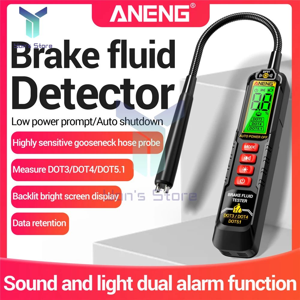 ANENG BF01 Universal Brake Fluid Tester Oil Quality Check Detector Brake Liquid Digital Vehicle Auto Car Brake Oil Tester Tools