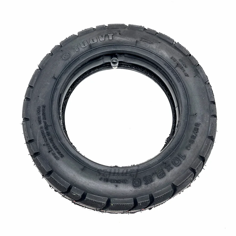 10x2.50 Tire 60/80-6 Pneumatic Inner Tube Outer Tyre for 10 Inch Electric Scooter High-quality Wear-resistant Replacement Parts