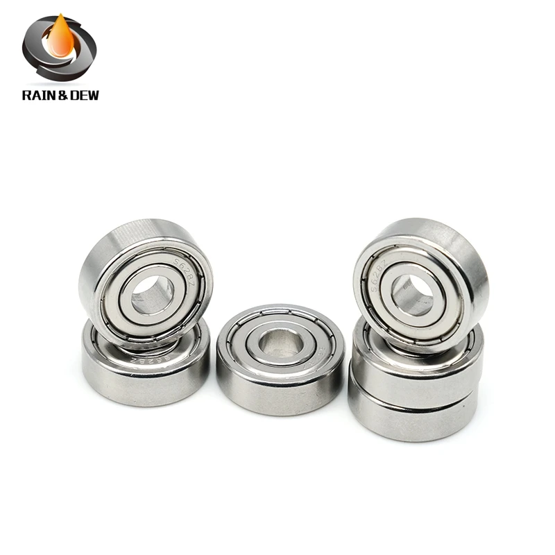 

Desktop 3D Printer Special Bearing 626ZZ ( 10PCS ) 6X19X6mm Mute Ball Bearings 626Z For Kossel Mini Prusa i3 Parts 626 Z ZZ