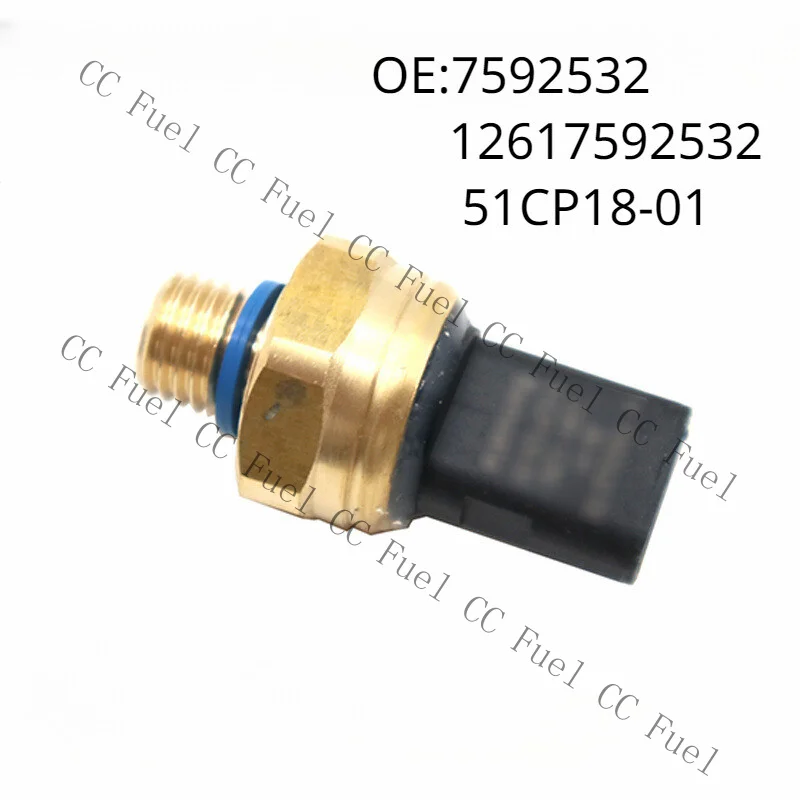 C+ Fuel Oil Pressure Sensor 12617592532 7592532 Fit For BMW 1 3 5 7 Series 335i*