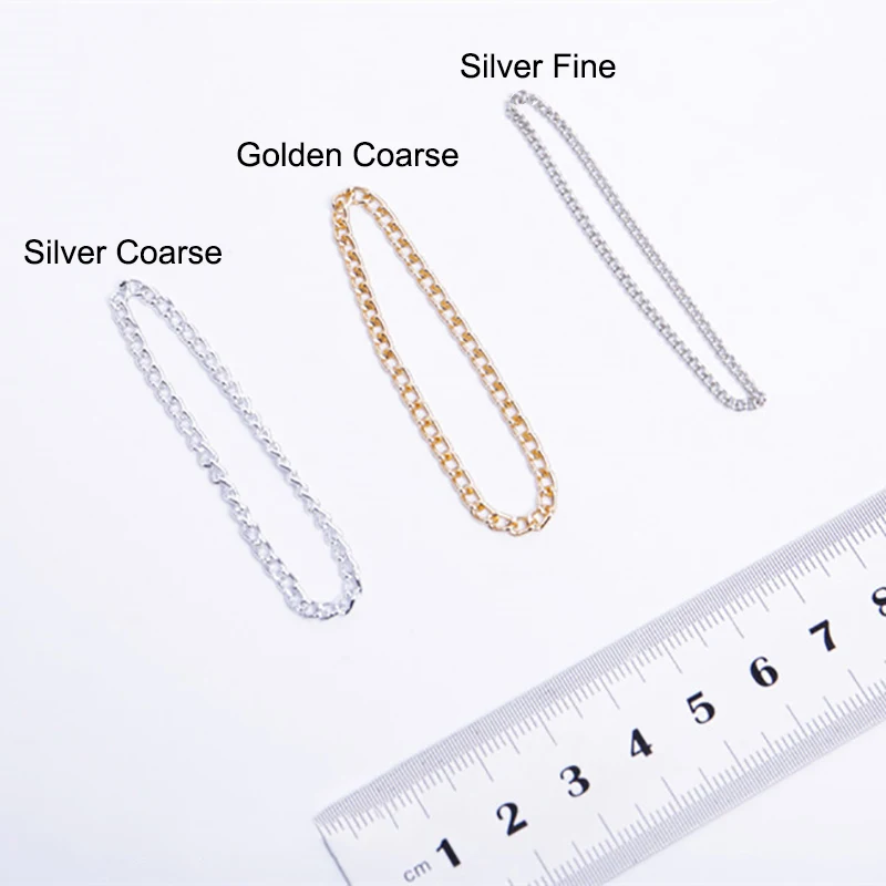 Collar a escala 1/6 para hombre, cadena de oro grande, joyería de Metal, juguete para figura de acción de 12 ", accesorio para el cuerpo, 3 modelos