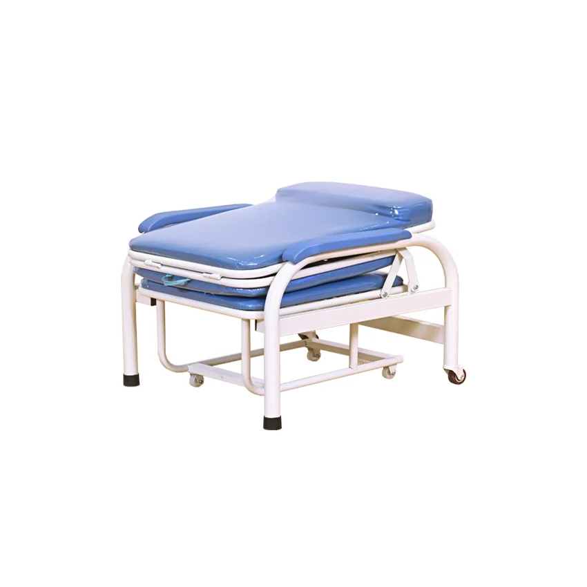 Modern Hospital Companion Chair Foldable Sofa Bed for Medical Ward Family Can Accommodate Nursing Beds-for School Workshop